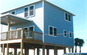 hurricane screens on beach home