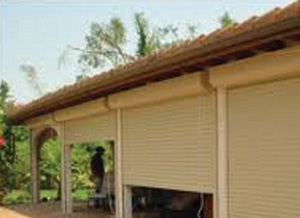 rolling shutter for patio